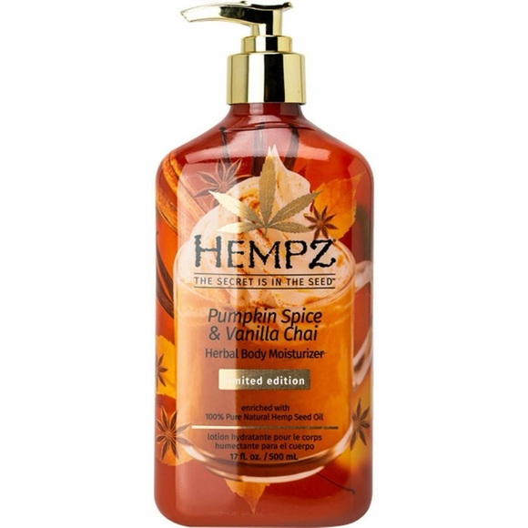 Hempz Other - Hempz Pumpkin Spice Vanilla Chai Body Lotion 17oz Limited Edition Fall